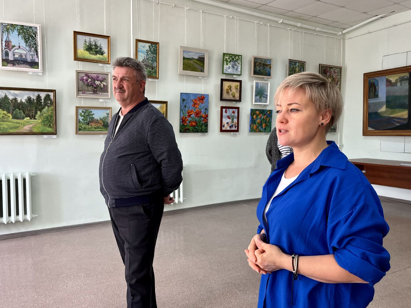 Верея, выставка картин, культура Подмосковья,. верейский музей, художники, внутренний туризм