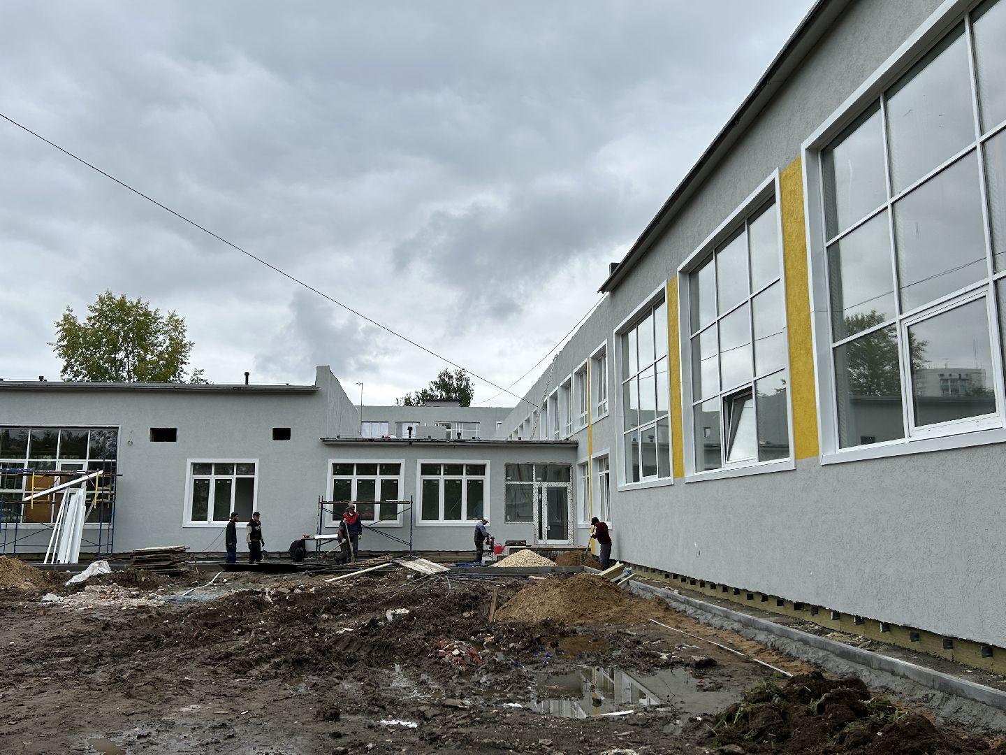 капитальный ремонт, школа, дети, Фрязино