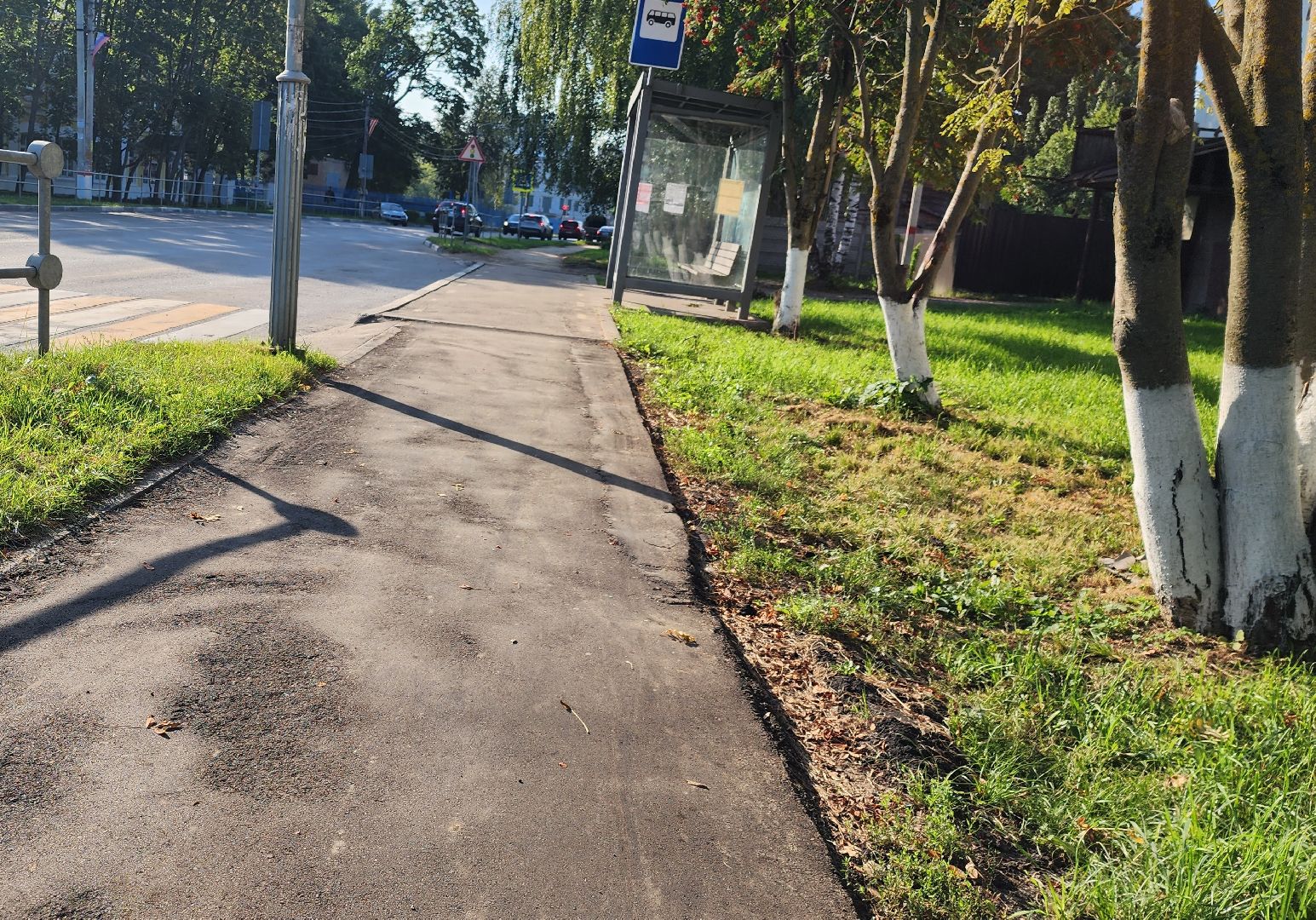 Павловский Посад, городской округ павловский Посад, люди, благоустройство, тротуар, улица, ремонт