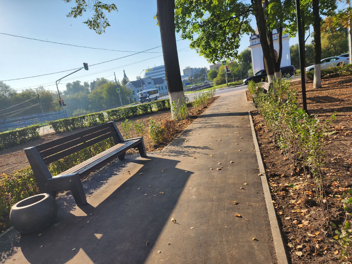 Павловский Посад, городской округ павловский Посад, люди, благоустройство, сквер, мемориал, ремонт