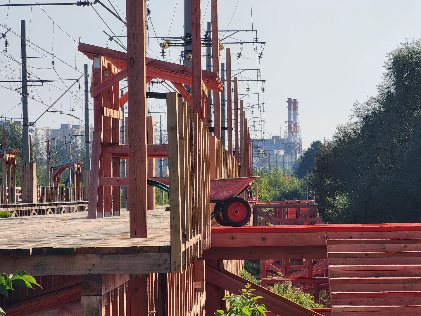 Павловский Посад, городской округ павловский Посад, люди, благоустройство, станция, ремонт, железная дорога, электричка