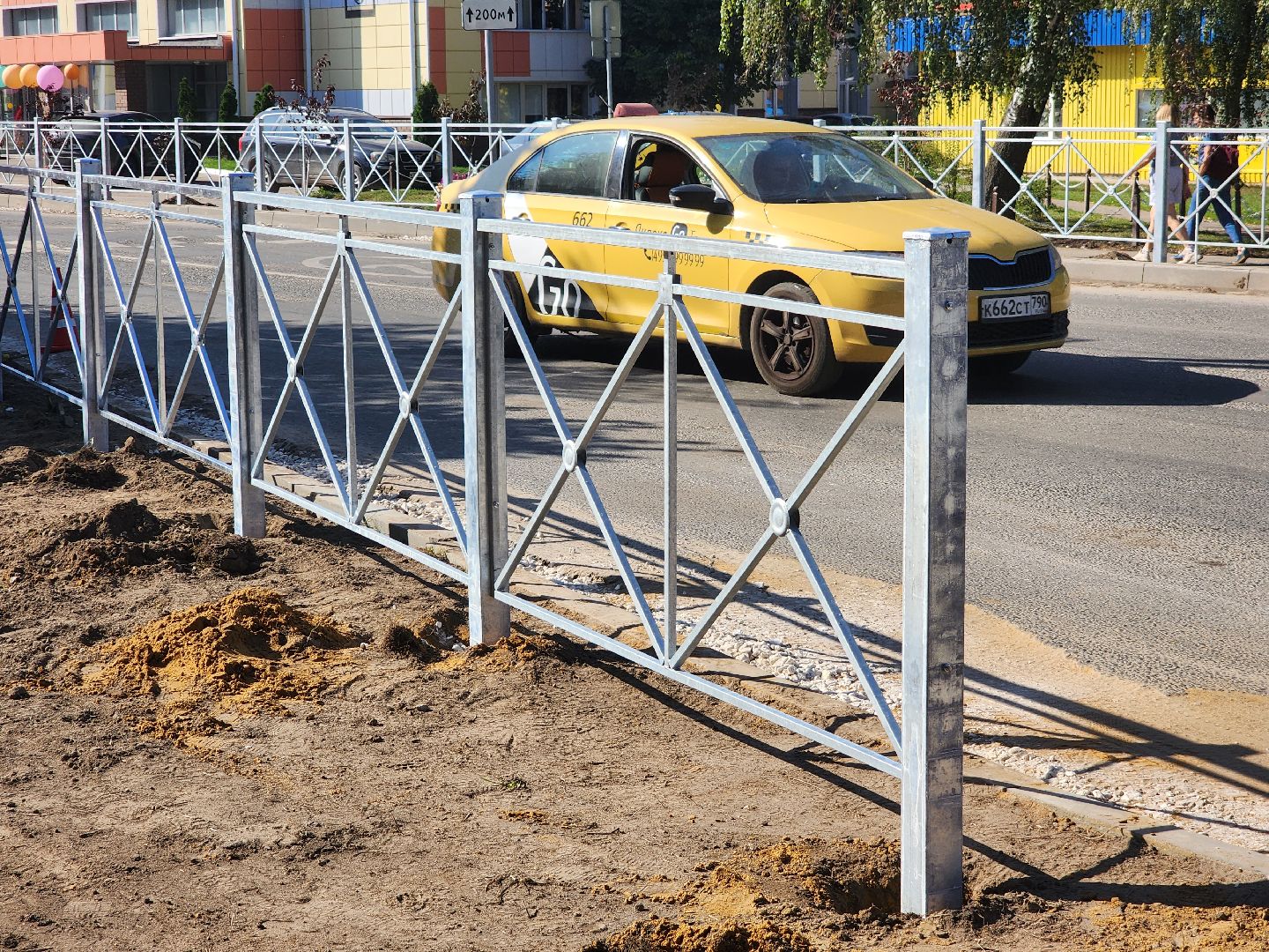Павловский Посад, городской округ павловский Посад, люди, благоустройство, тротуар, улица, ремонт