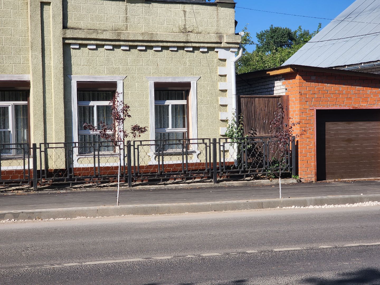 Павловский Посад, городской округ Павловский Посад, люди, благоустройство, тротуар, улица, ремонт