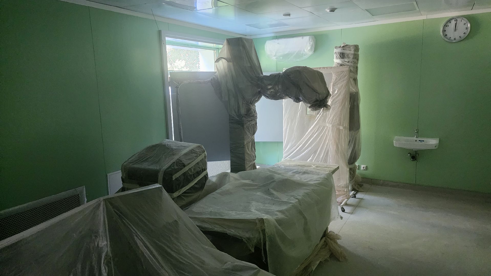 егорьевск, црб, рентген, замена тяжелого оборудования, ремонт,