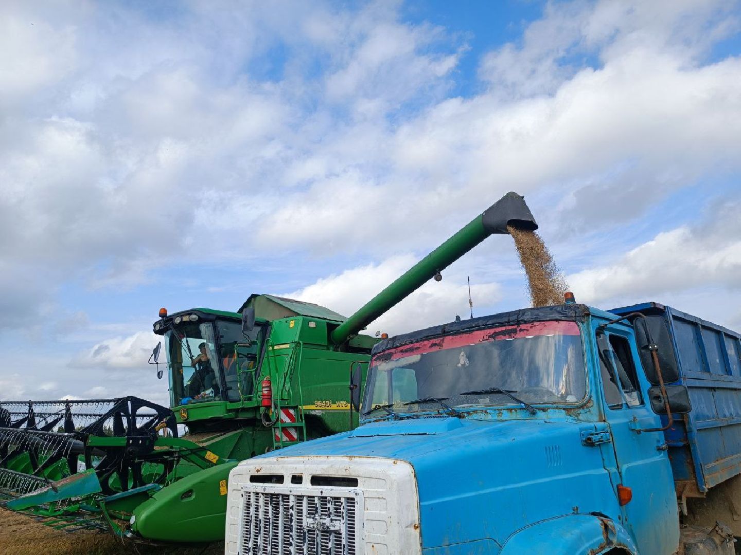 Можайск, Можайский городской округ, Подмосковье, сбор урожая, зерно, пшеница, овёс, рожь, аграрий, сельское хозяйство, агроном