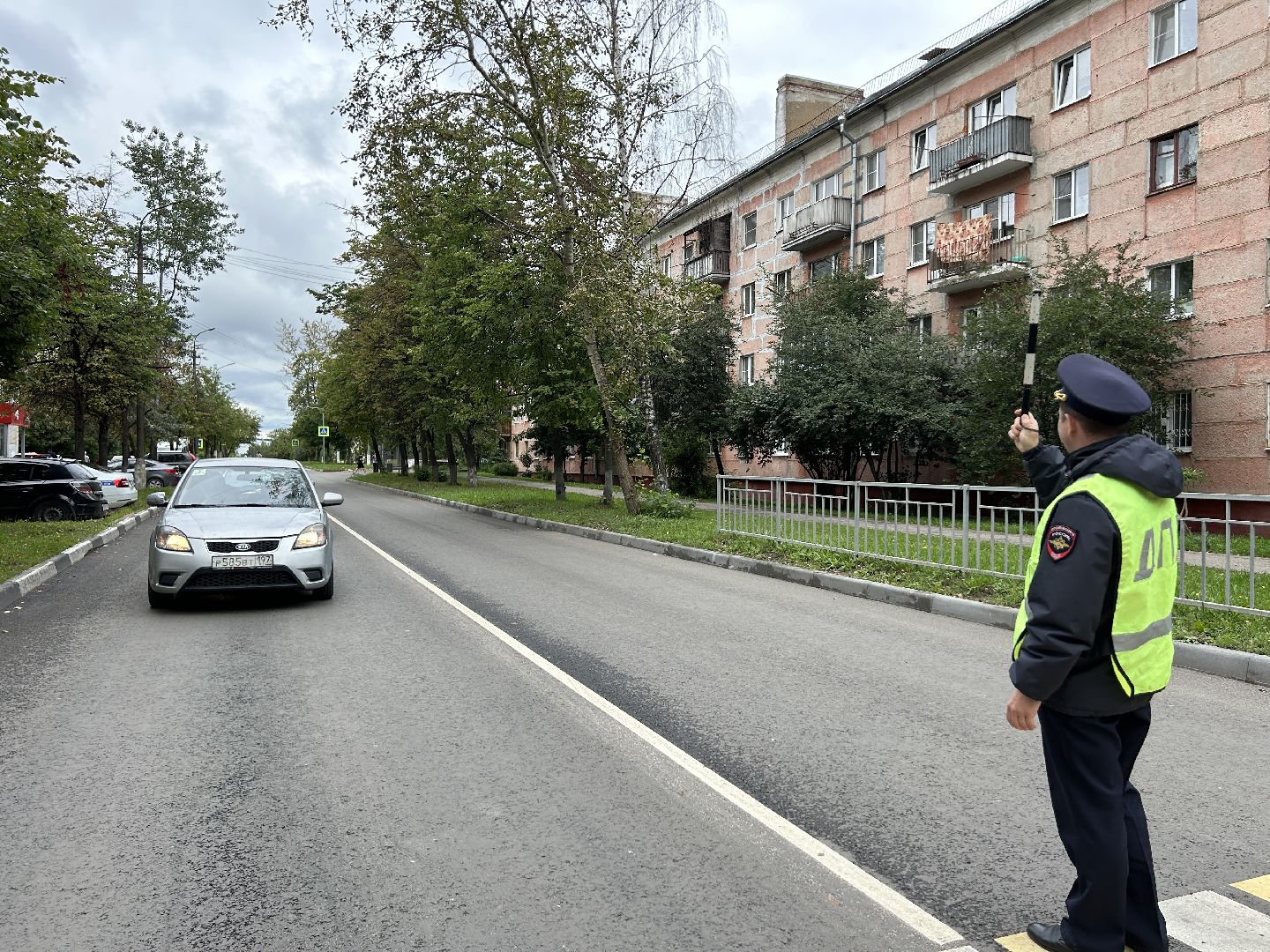 Акция, волонтеры, госавтоинспекция, безопасность, Фрязино