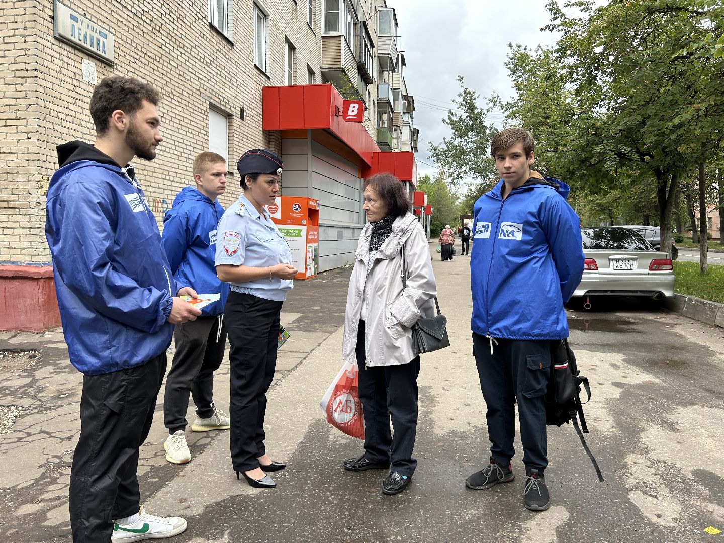 Акция, волонтеры, госавтоинспекция, безопасность, Фрязино