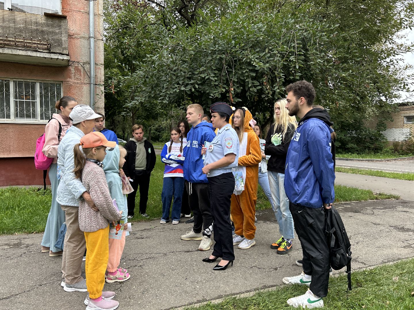 Акция, волонтеры, госавтоинспекция, безопасность, Фрязино