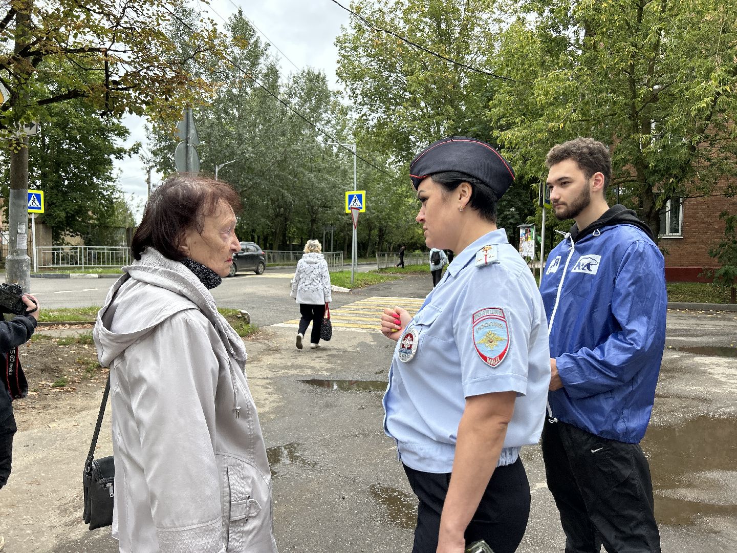 Акция, волонтеры, госавтоинспекция, безопасность, Фрязино