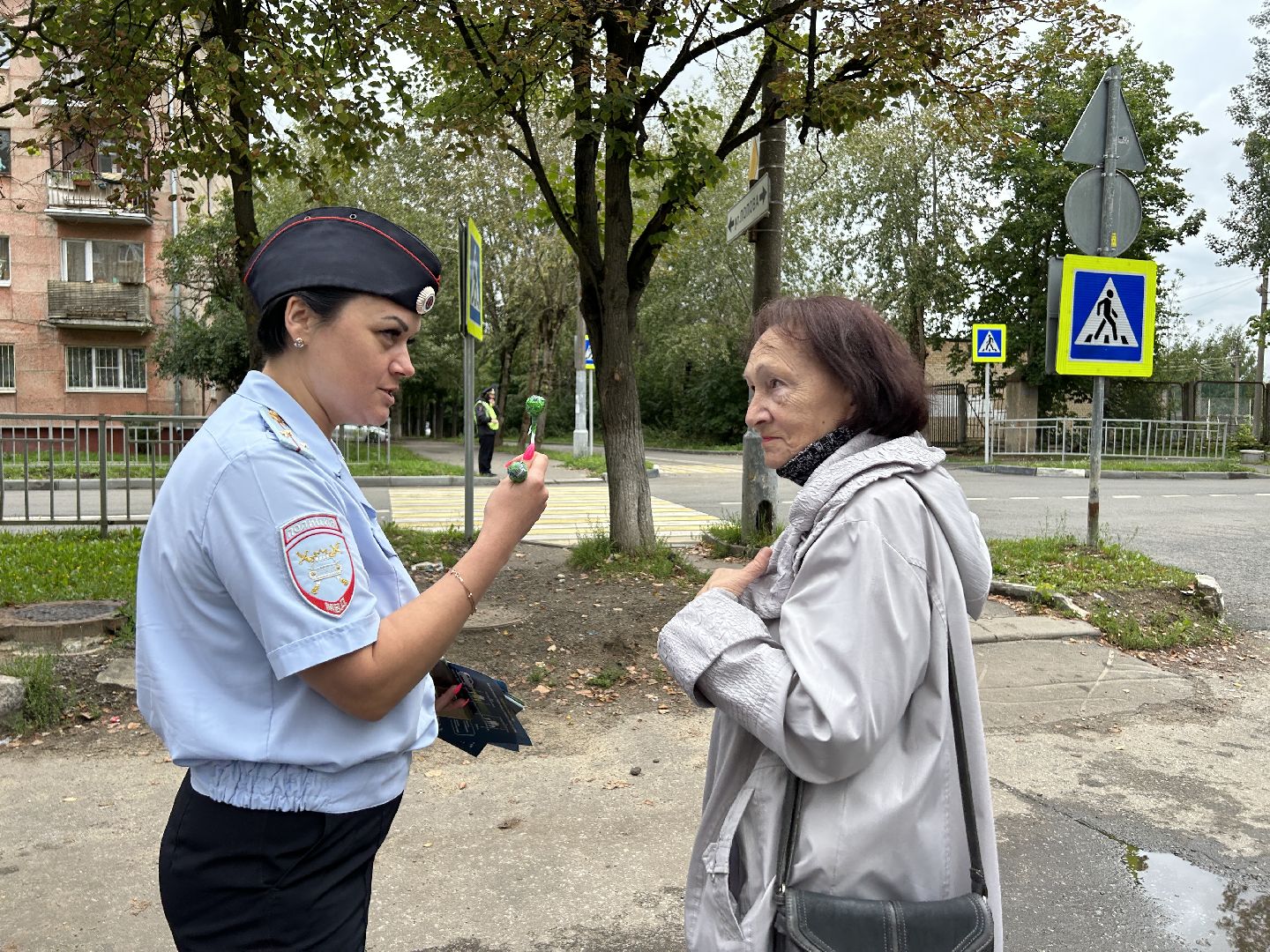 Акция, волонтеры, госавтоинспекция, безопасность, Фрязино