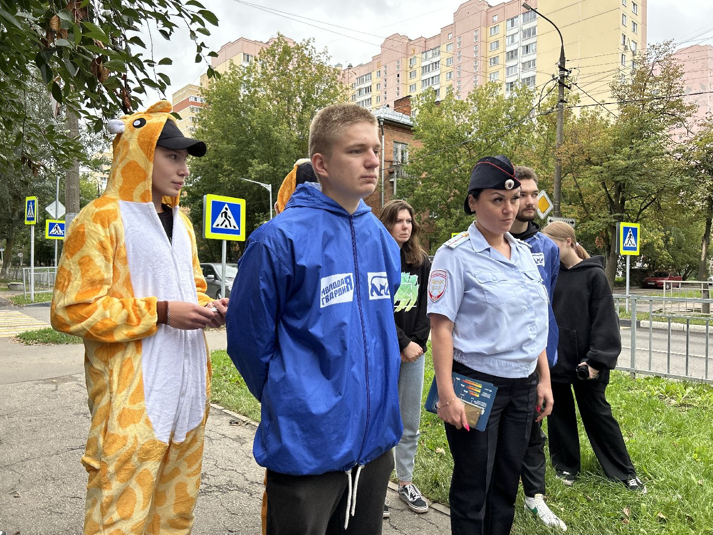 Акция, волонтеры, госавтоинспекция, безопасность, Фрязино