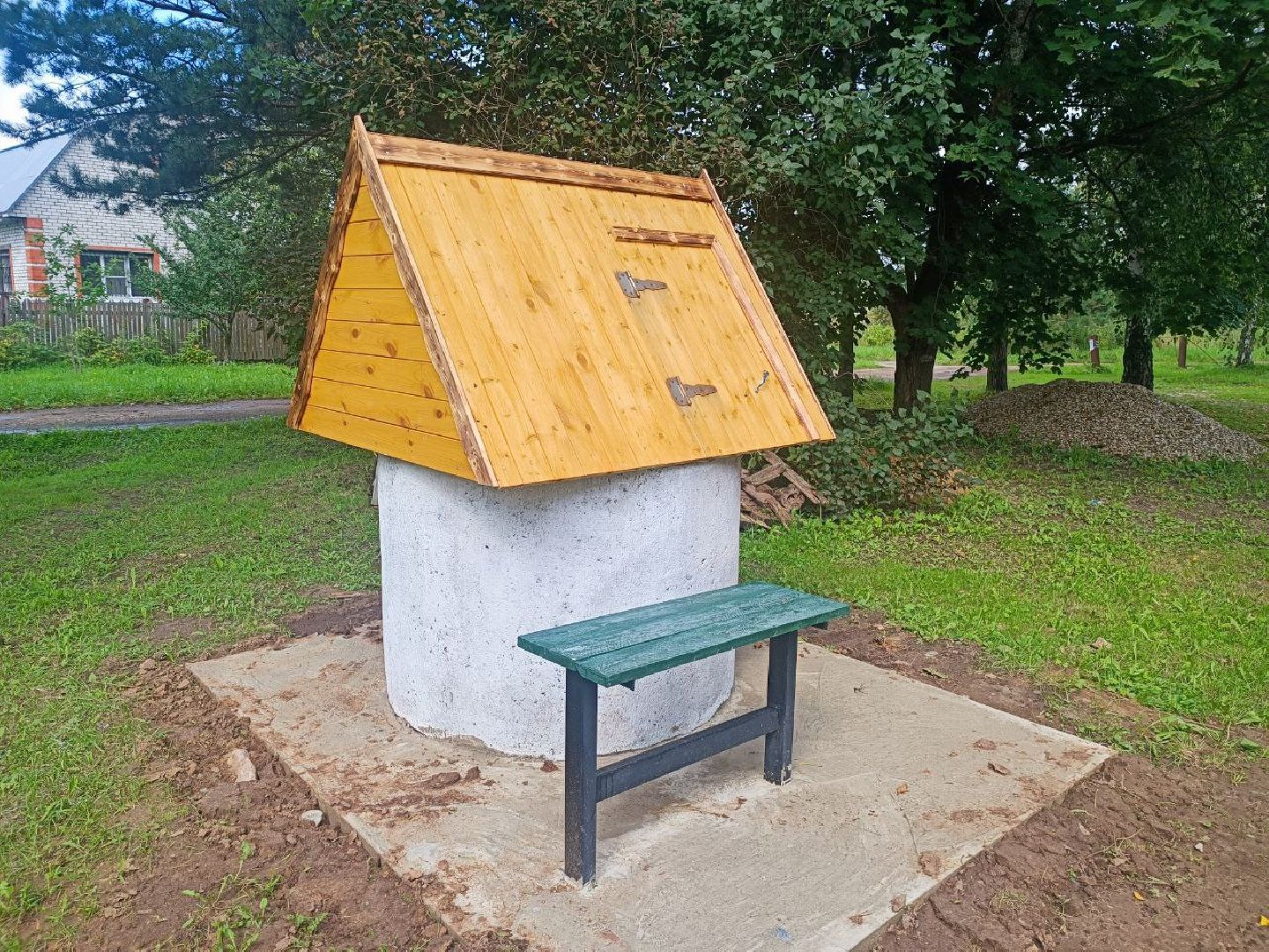 Можайск, Можайский городской округ, Подмосковье, колодец, вода, чистая вода, жители, работы, ремонт, благоустройство,
