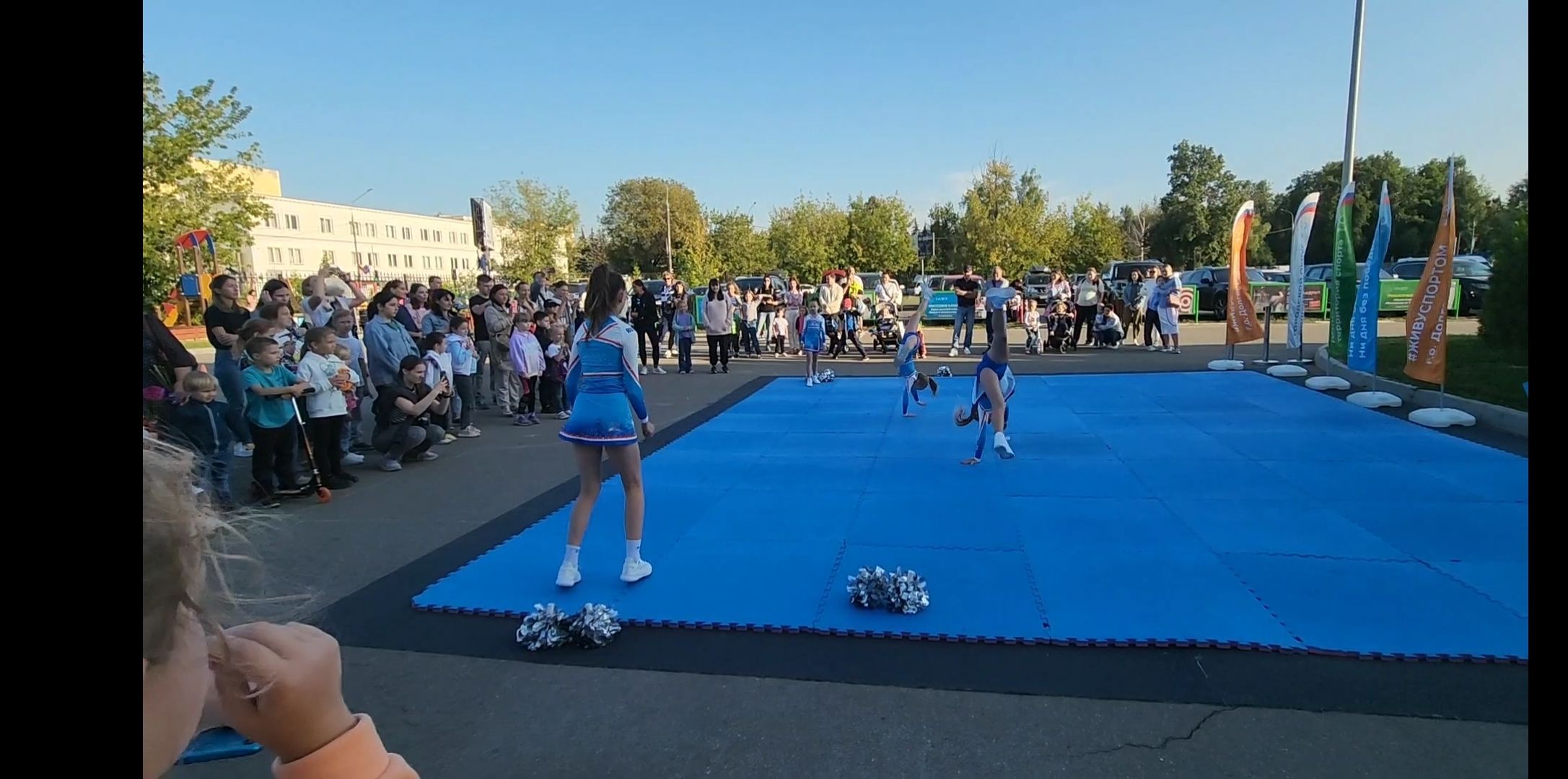 Долгопрудный, чирлидинг, день открытых дверей