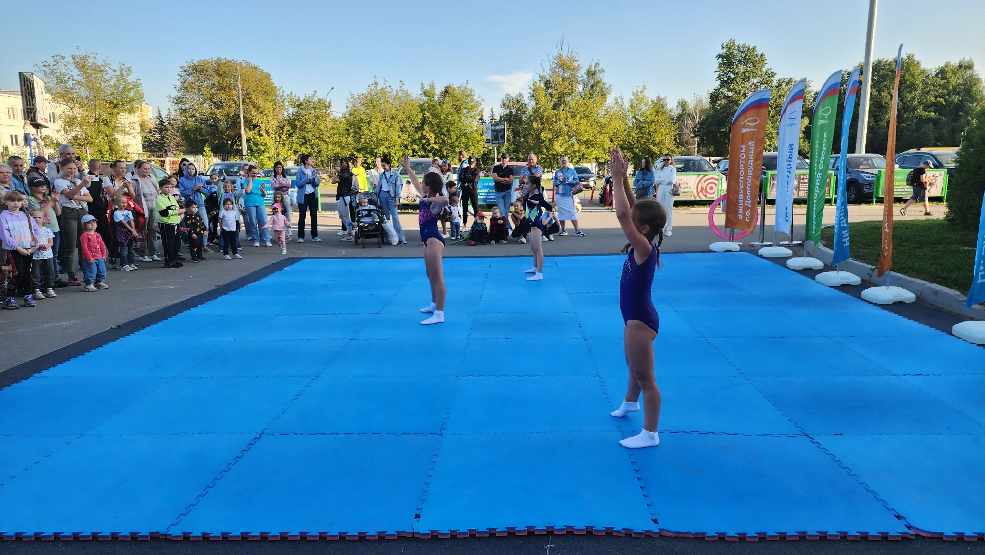 Долгопрудный, чирлидинг, день открытых дверей