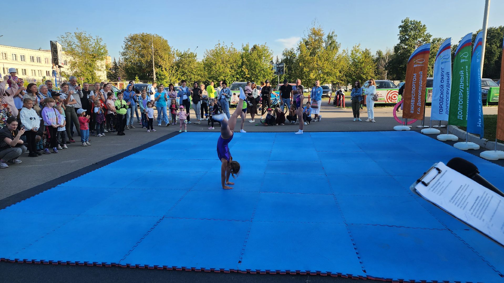 Долгопрудный, чирлидинг, день открытых дверей