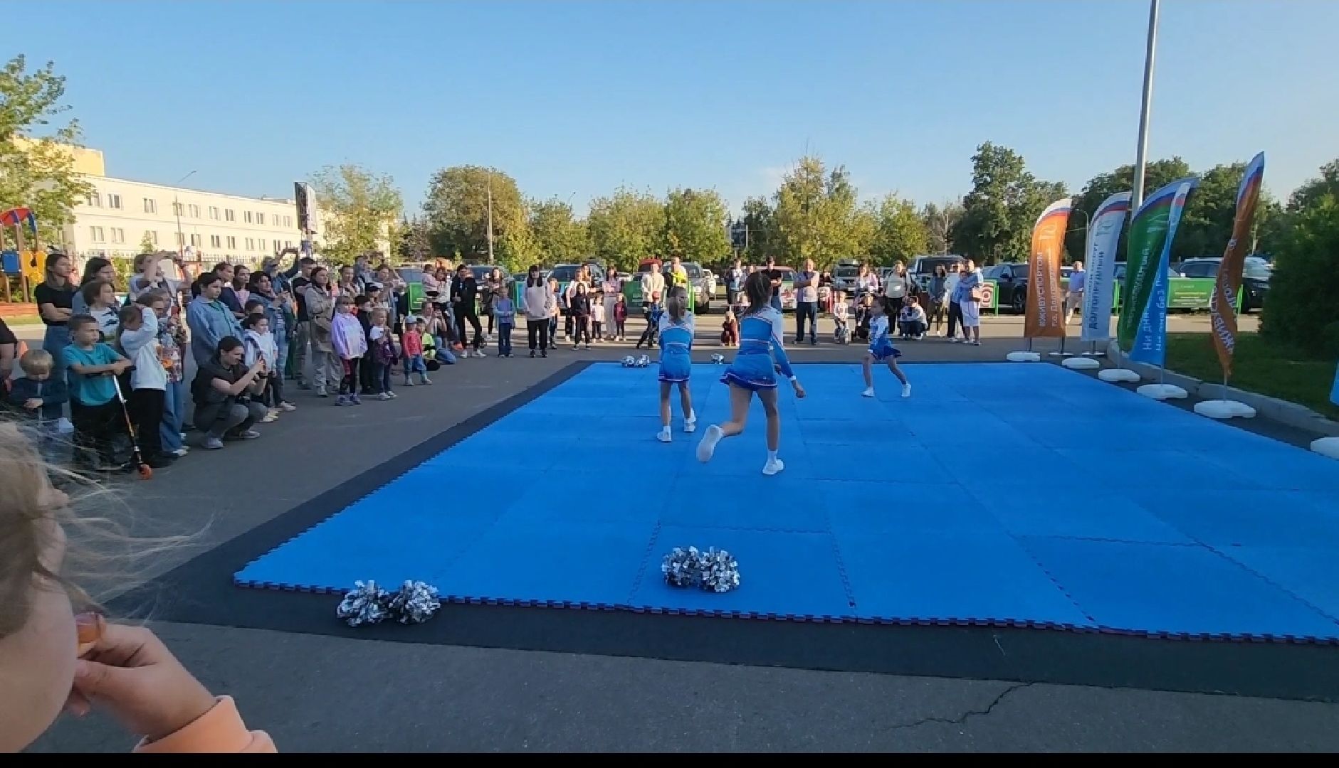 Долгопрудный, чирлидинг, день открытых дверей