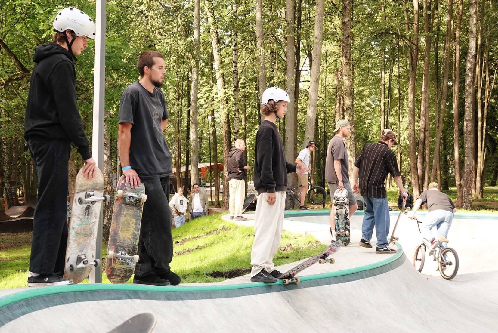 Сергиево-Посадский городской округ, Парк, Благоустройство, Скитские пруды, Экстрим, Скейтборд, Самокат, BMX