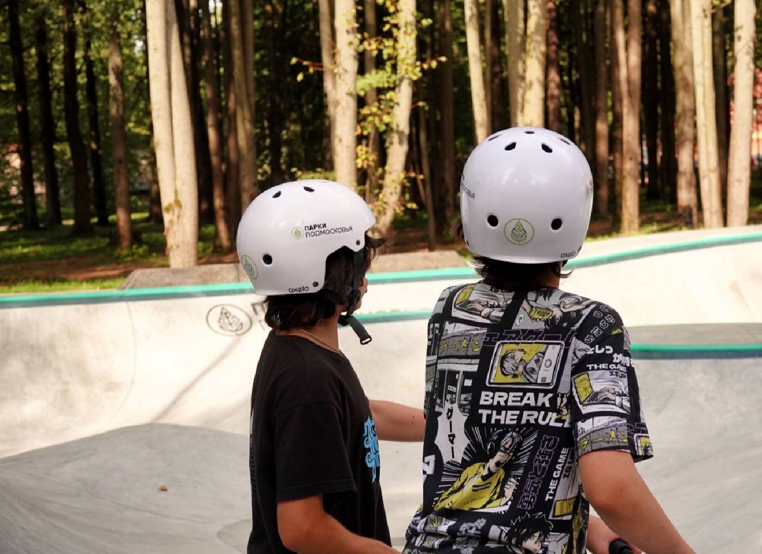 Сергиево-Посадский городской округ, Парк, Благоустройство, Скитские пруды, Экстрим, Скейтборд, Самокат, BMX