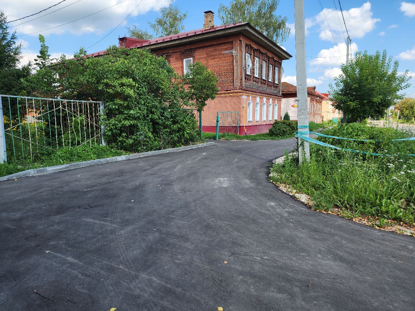 Павловский Посад, городской округ Павловский Посад, люди, благоустройство, тротуар, улица, ремонт