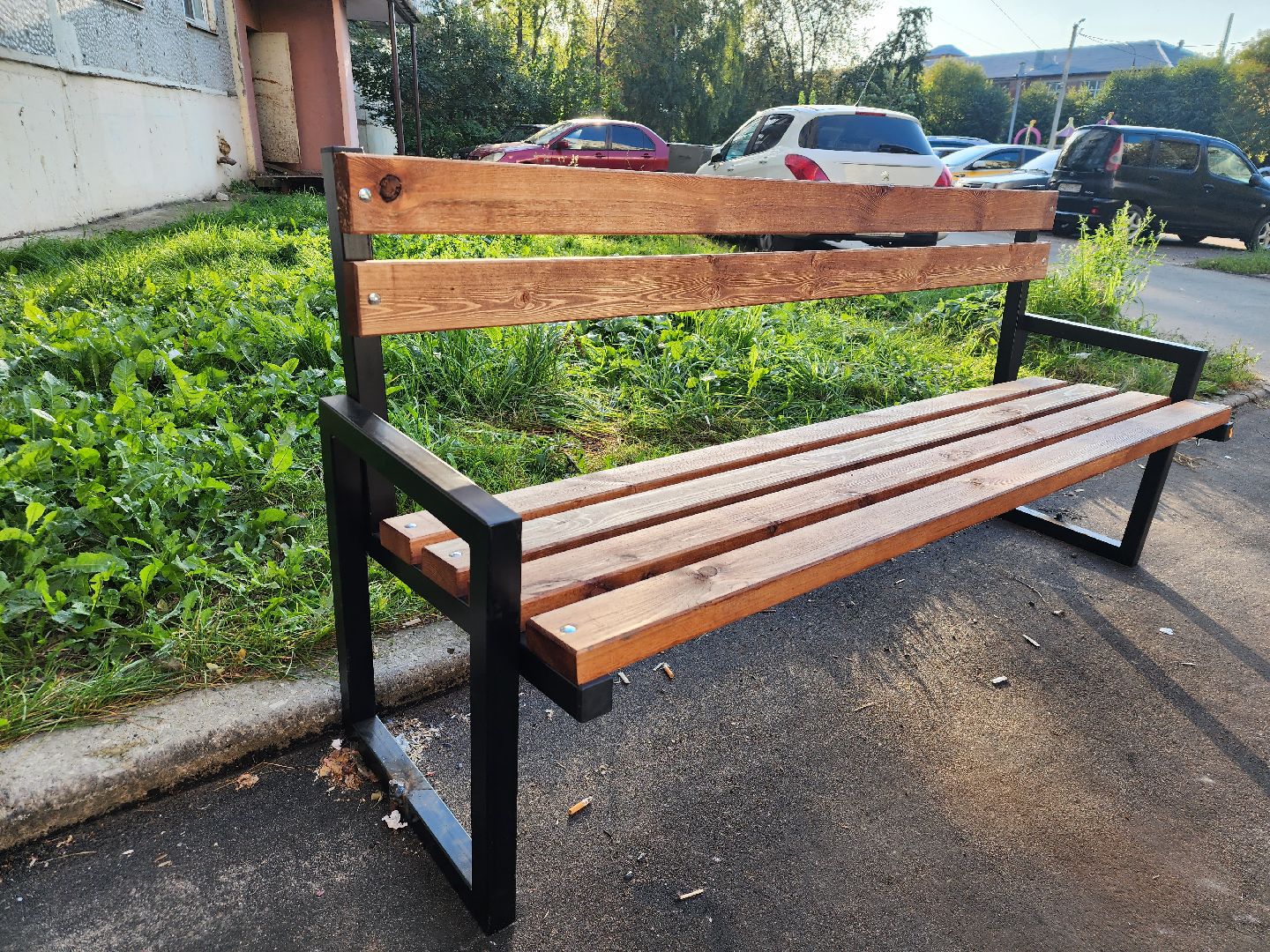 Павловский Посад, городской округ Павловский Посад, лавочки, покраска, дворы