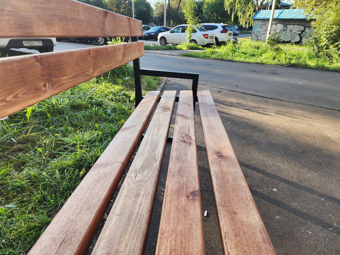 Павловский Посад, городской округ Павловский Посад, лавочки, покраска, дворы