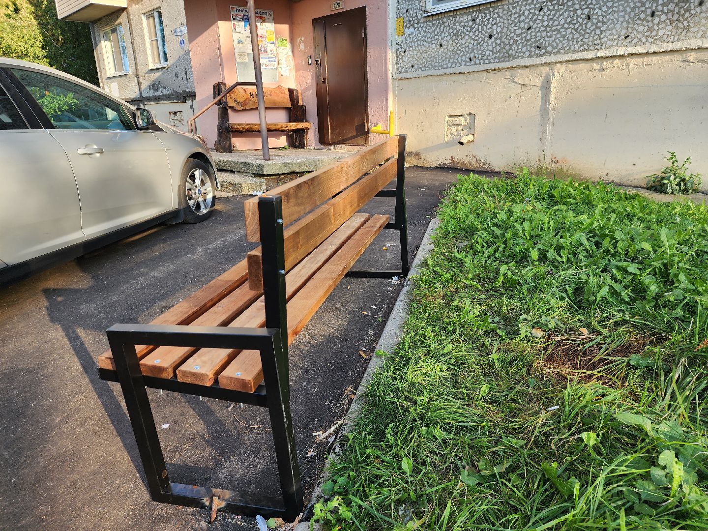 Павловский Посад, городской округ Павловский Посад, лавочки, покраска, дворы