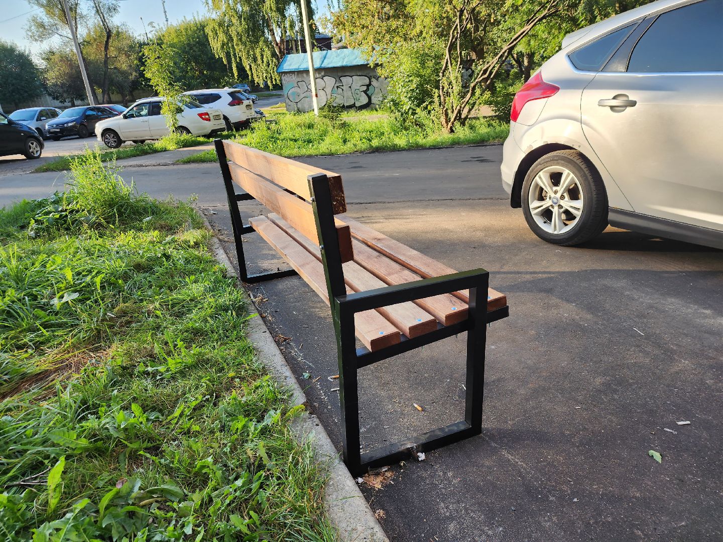 Павловский Посад, городской округ Павловский Посад, лавочки, покраска, дворы