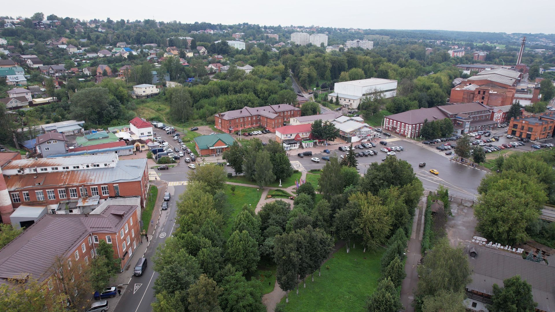 Дмитров, Яхрома,туризм, видео с коптера,