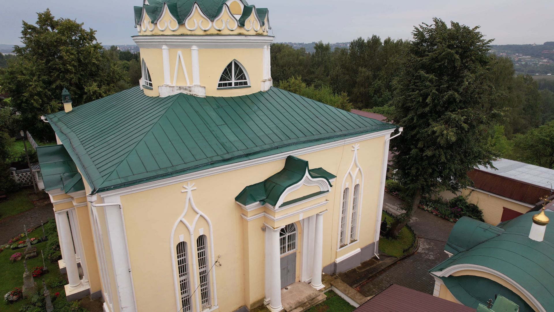 Дмитров, Яхрома,туризм, видео с коптера,