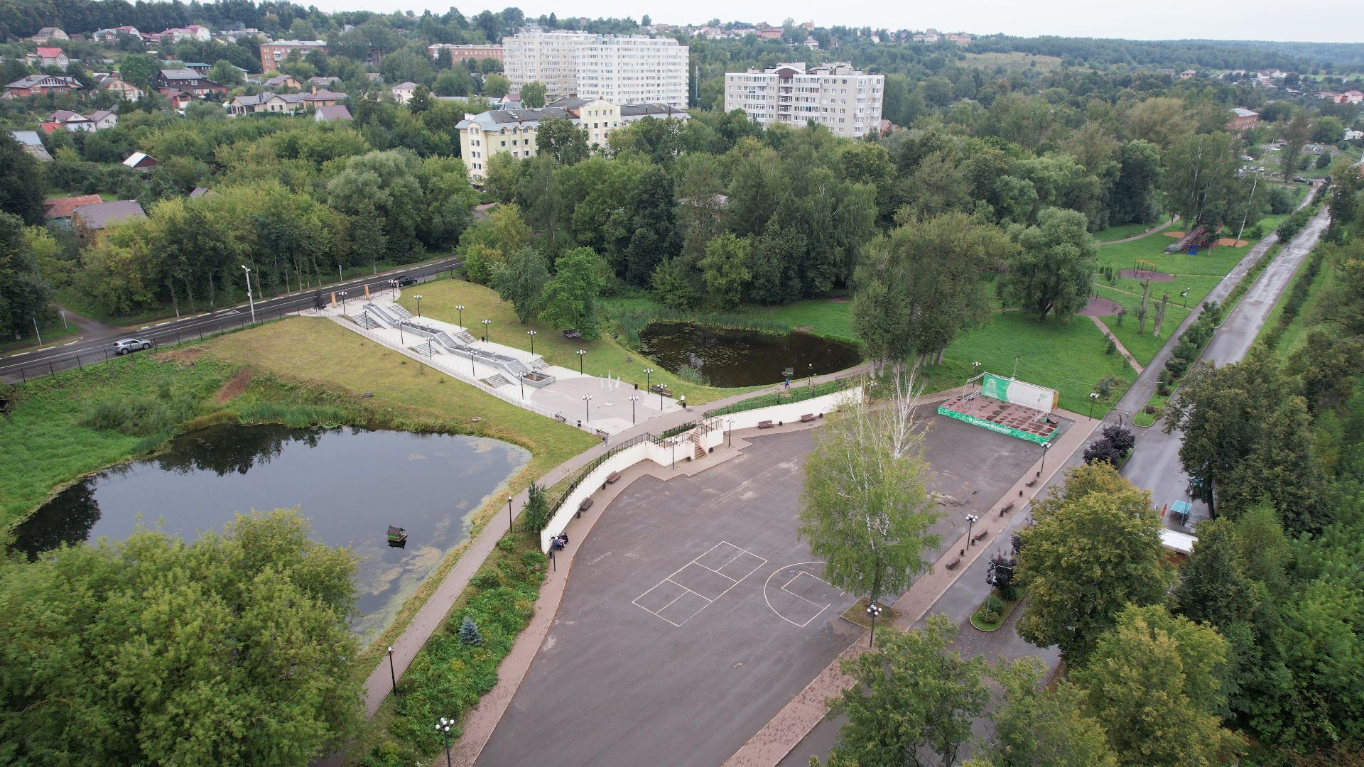 Дмитров, Яхрома,туризм, видео с коптера,