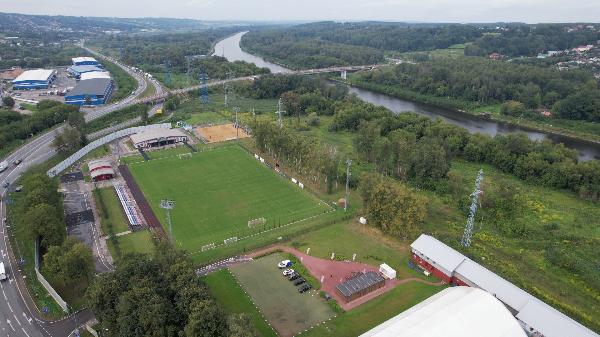 Дмитров, Яхрома,туризм, видео с коптера,