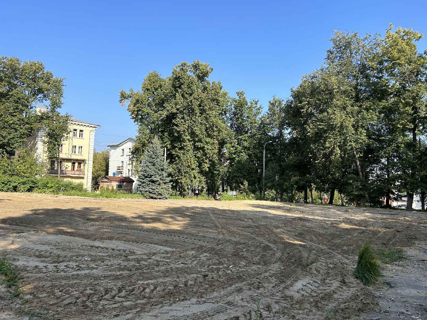 сквер, благоустройство, Фрязино