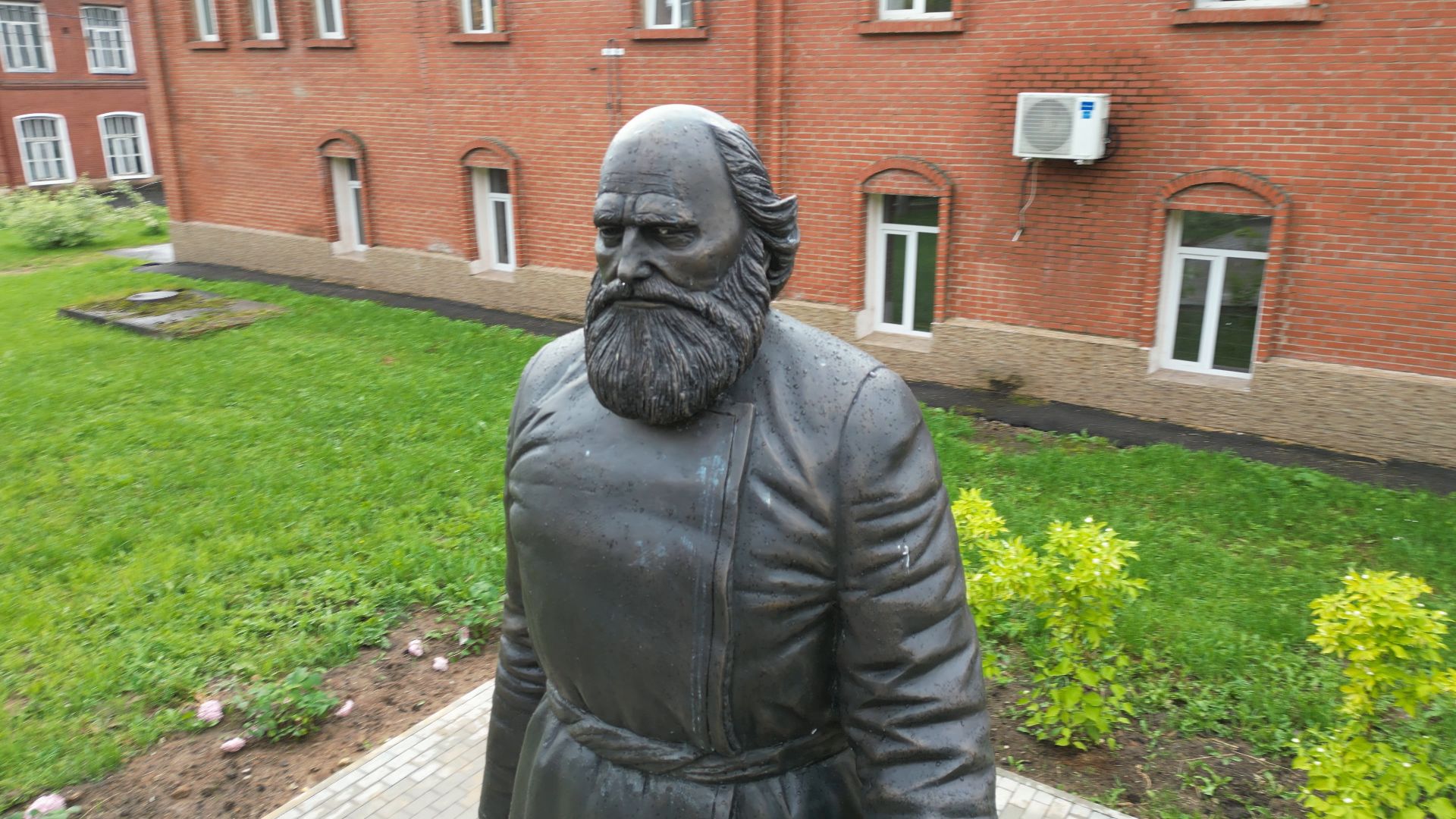 фабрика, клин, мануфактура,туризм, видео с коптера,