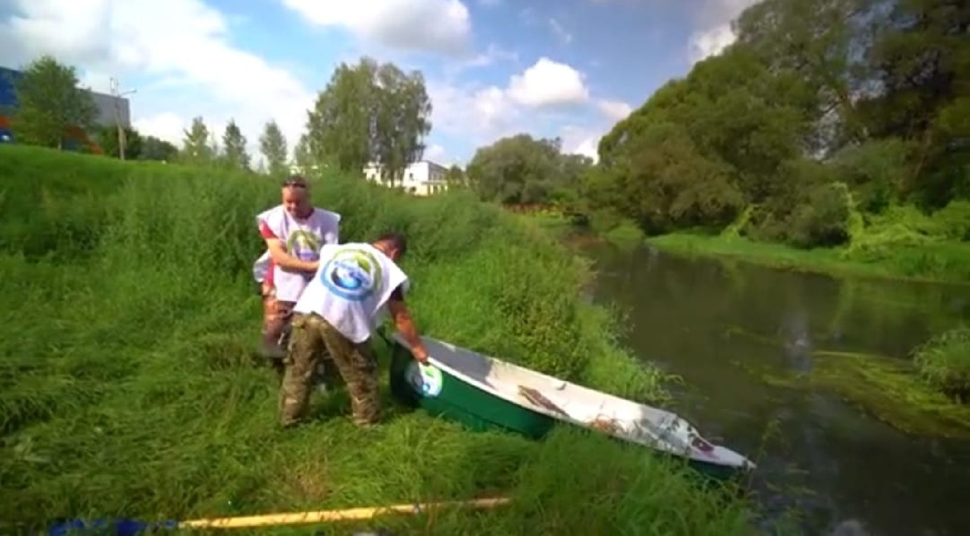 Экопатриоты Атепцево, экологическая акция Живая река, Наро-Фоминск