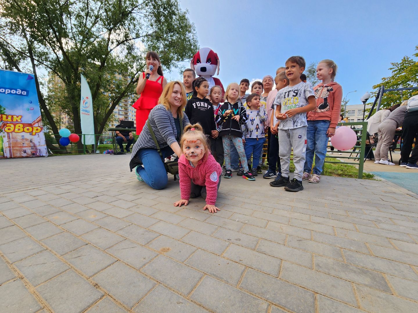 Мытищи, сквер на Колпакова, благоустройство