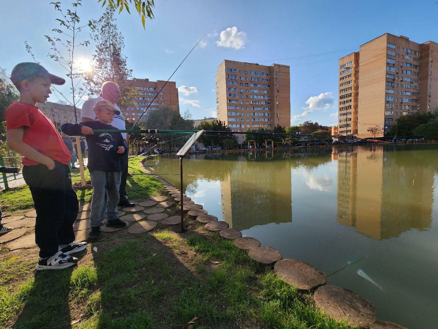 Мытищи, сквер на Сукромке, благоустройство