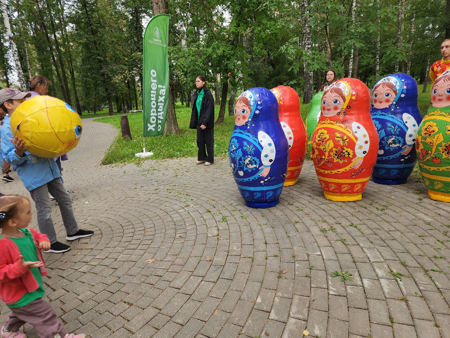 Чаепитие в Мытищах, фестиваль народных промыслов