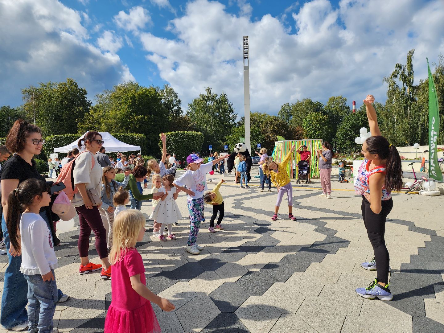 Фестиваль зумбы, Мытищи, центральный парк