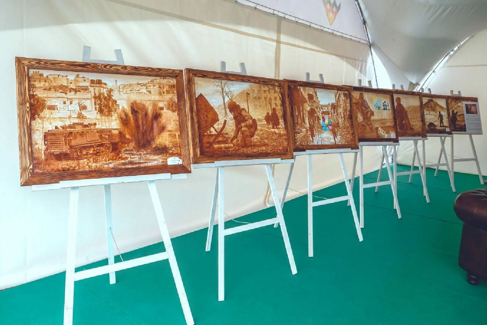 Нахабино, кофе, кофеграфия, Шойгу, подарок