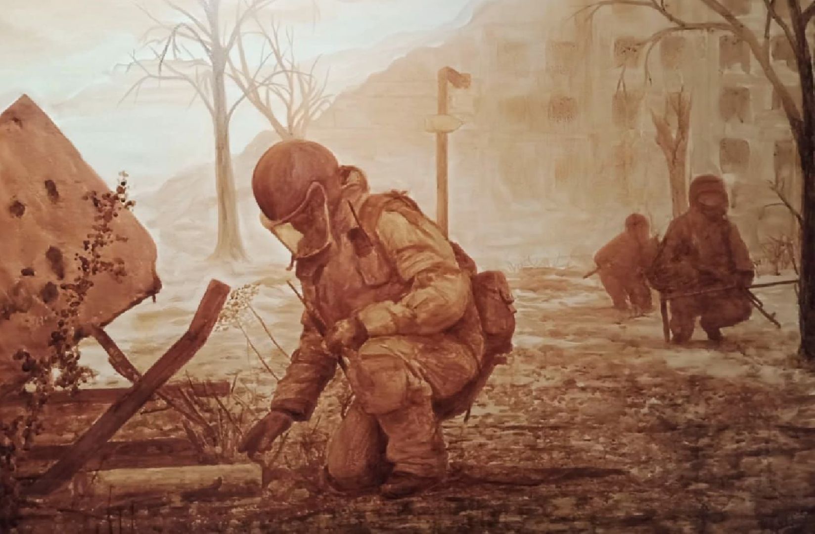 Нахабино, кофе, кофеграфия, Шойгу, подарок