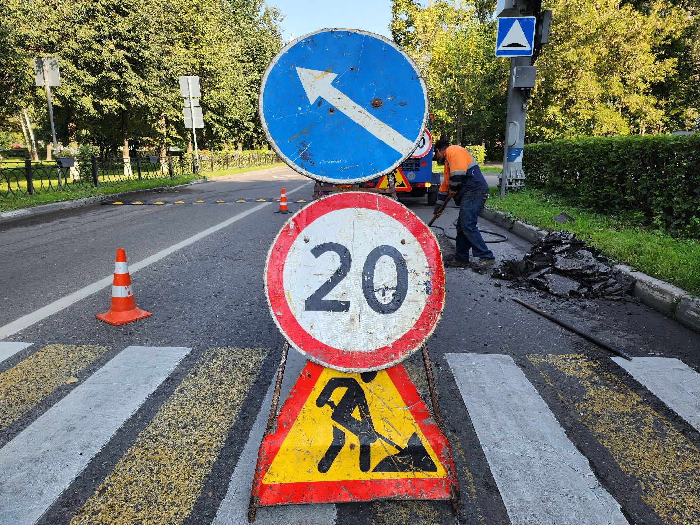 Подольск, ямочный ремонт, дороги, благоустройство дорог,