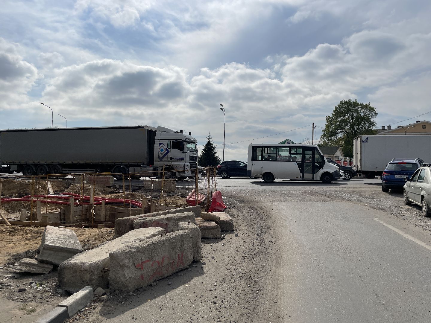 Проезд, проспект, ремонт, движение