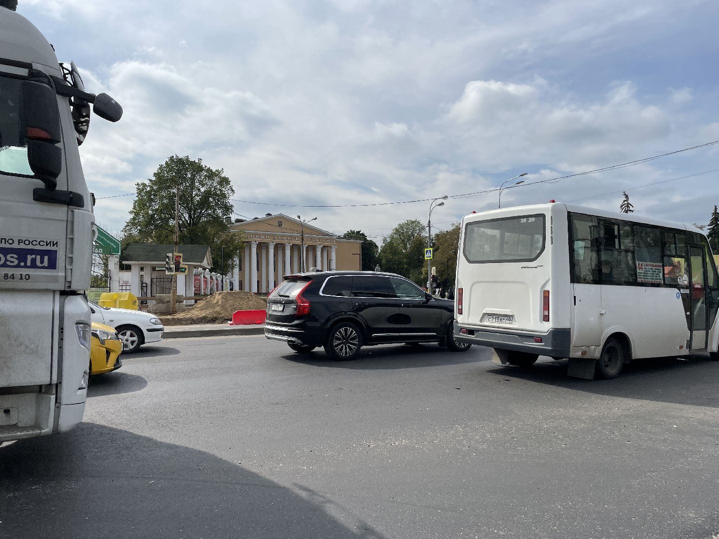 Проезд, проспект, ремонт, движение