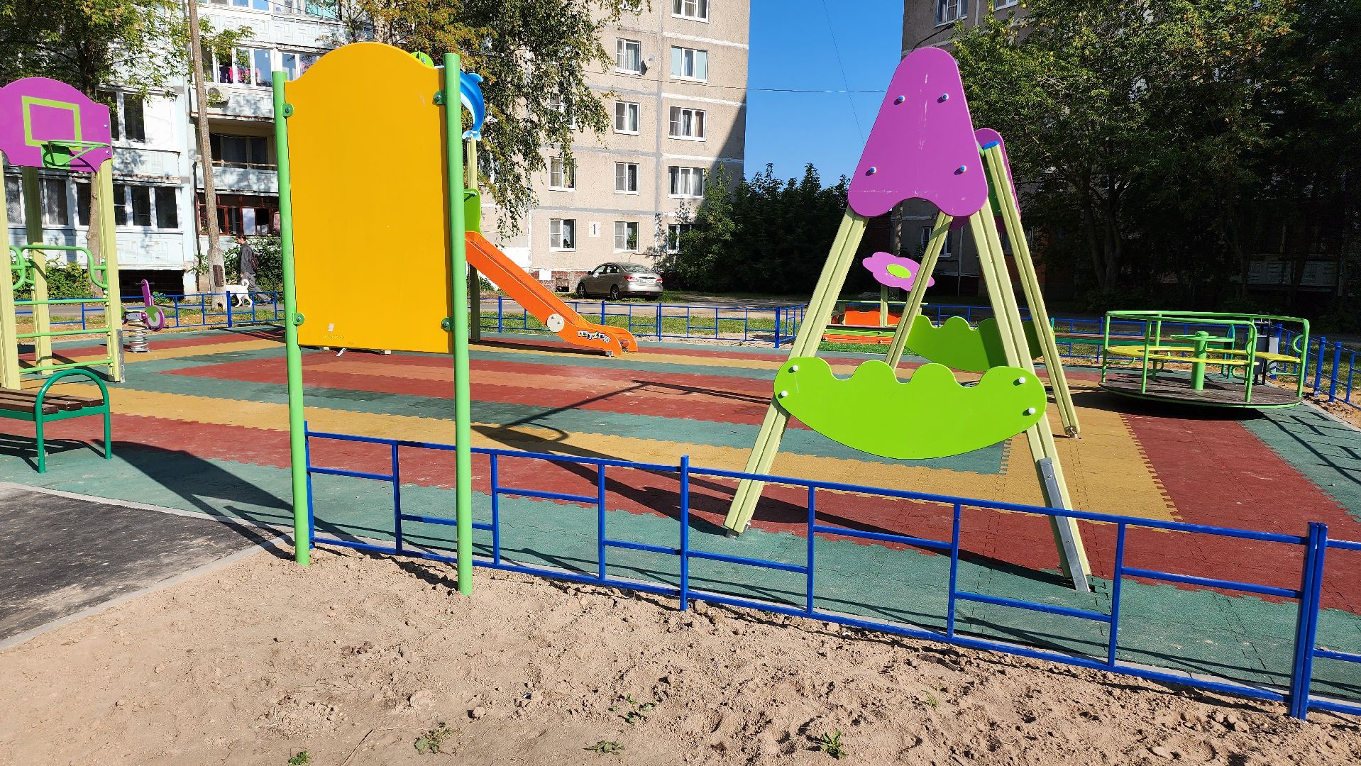 Егорьевск, благоустройство, двор, детская площадка,