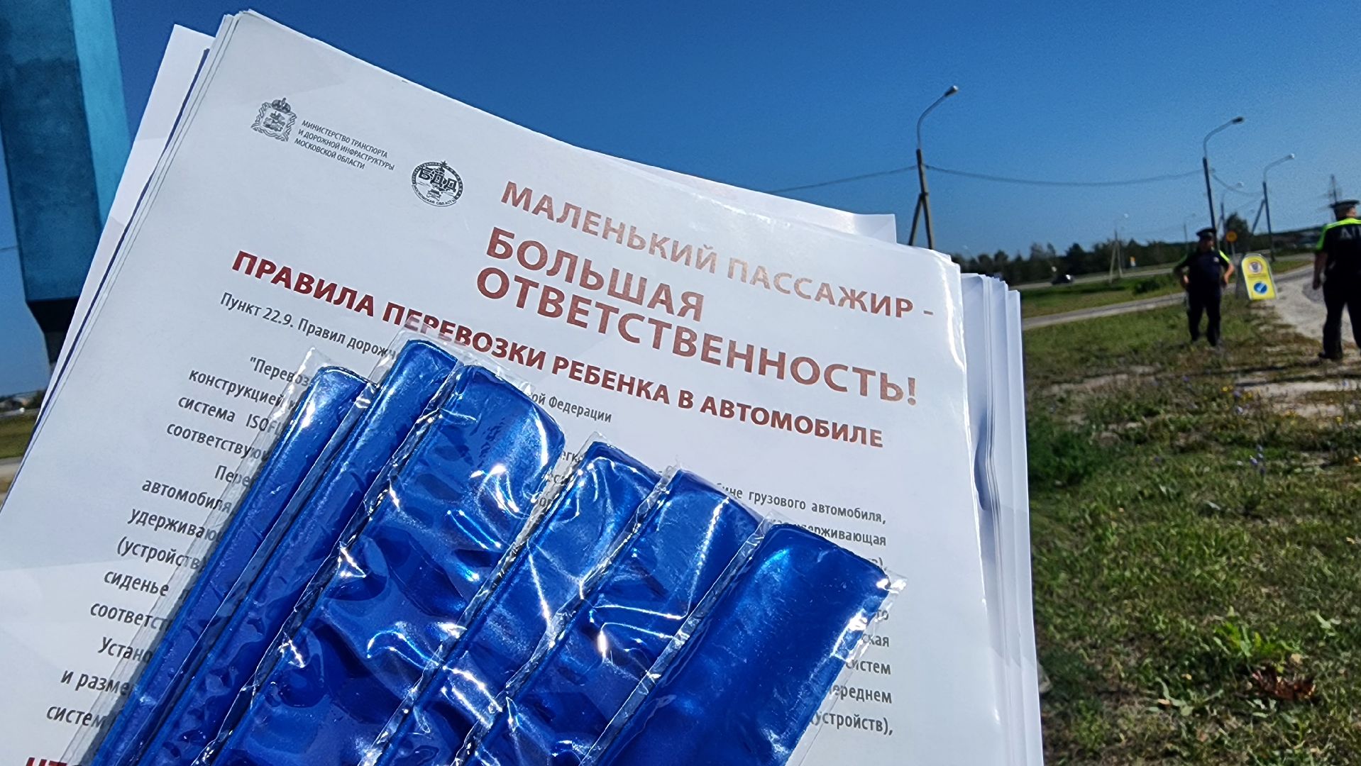 Егорьевск, акция, госавтоинспекция, дети, маленький пассажир