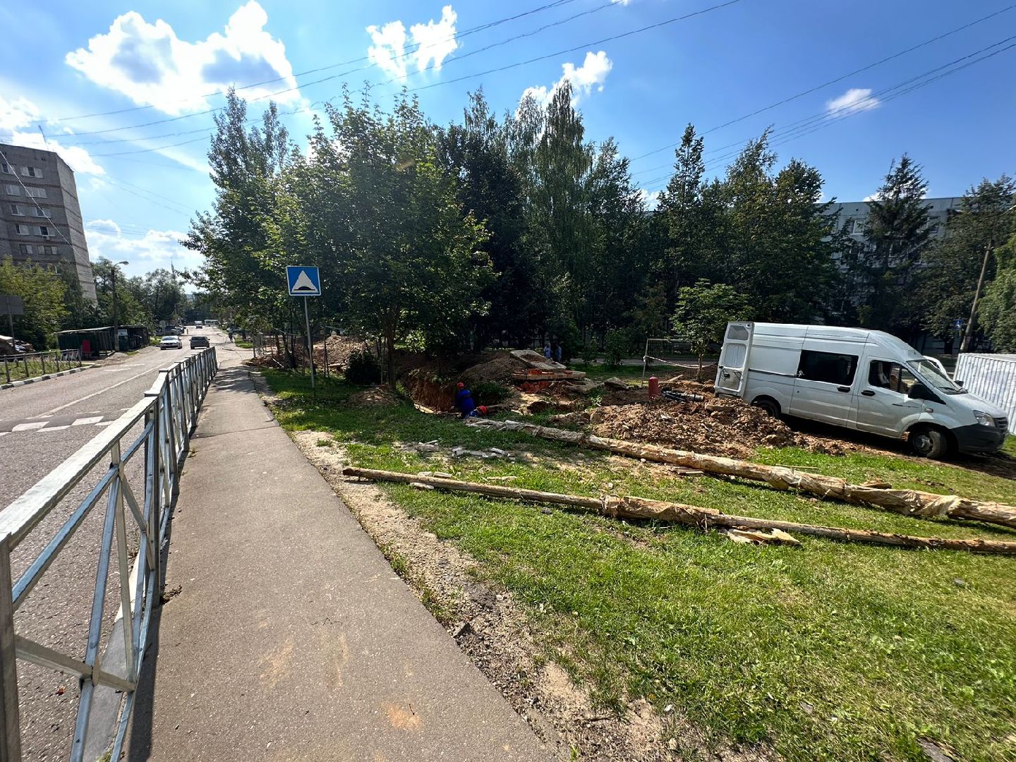 Ремонт теплотрассы, капитальная замена труб, теплосеть Наро-Фоминска