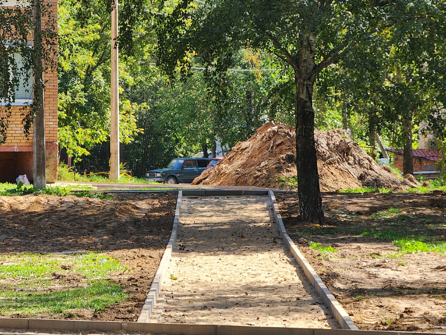 Егорьевск, народная тропа, благоустройство