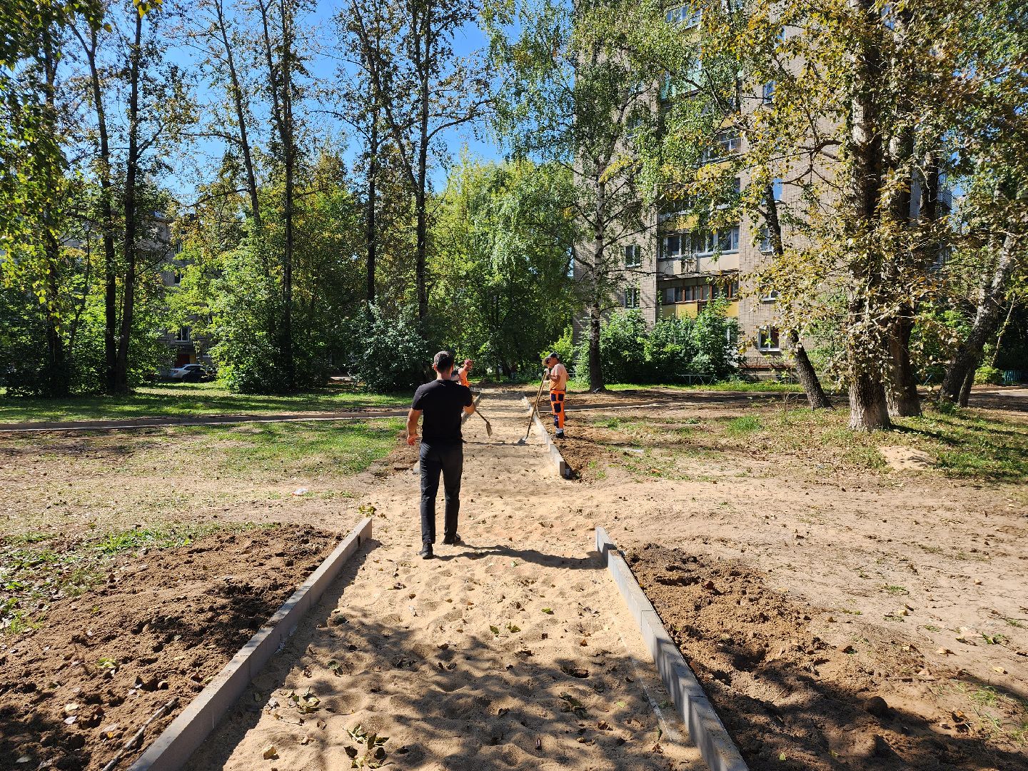 Егорьевск, народная тропа, благоустройство