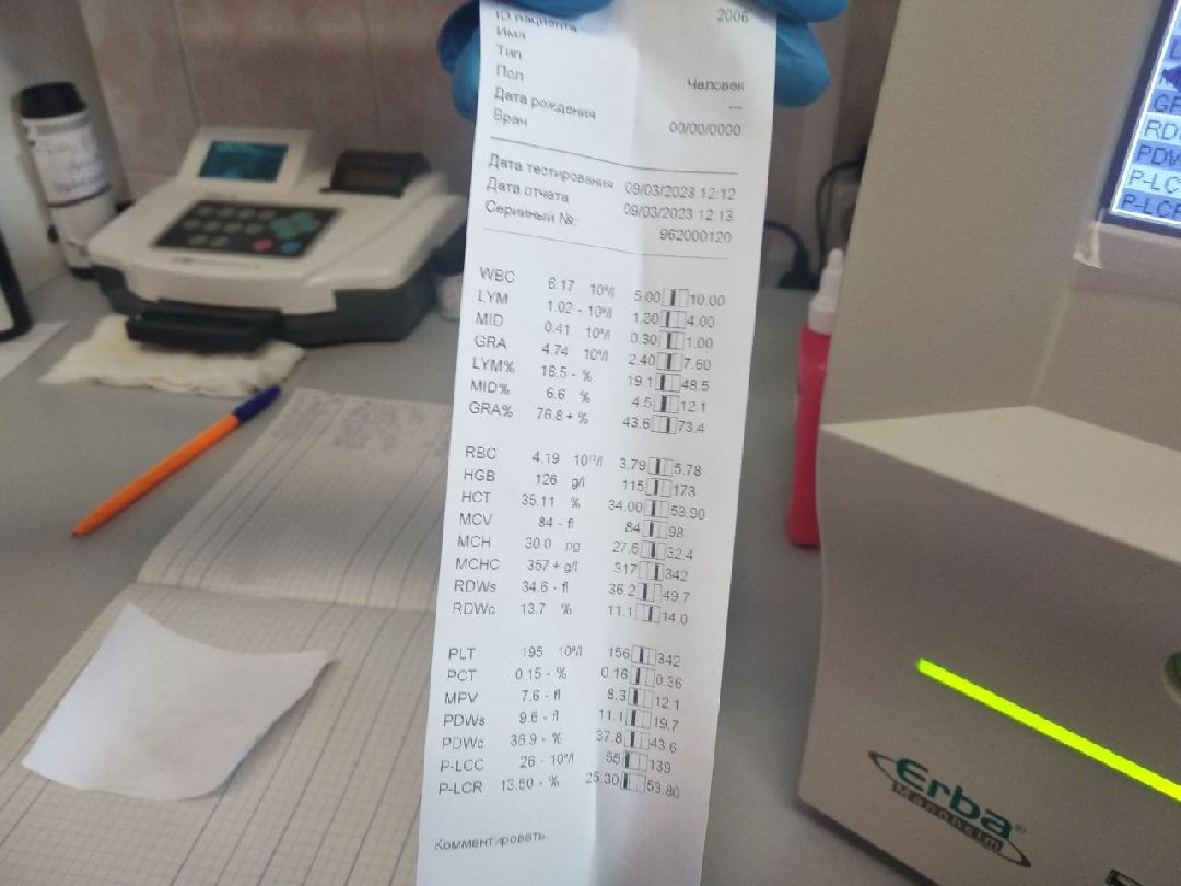 Дмитров, Дмитровская областная больница, клинико-диагностическая лаборатория