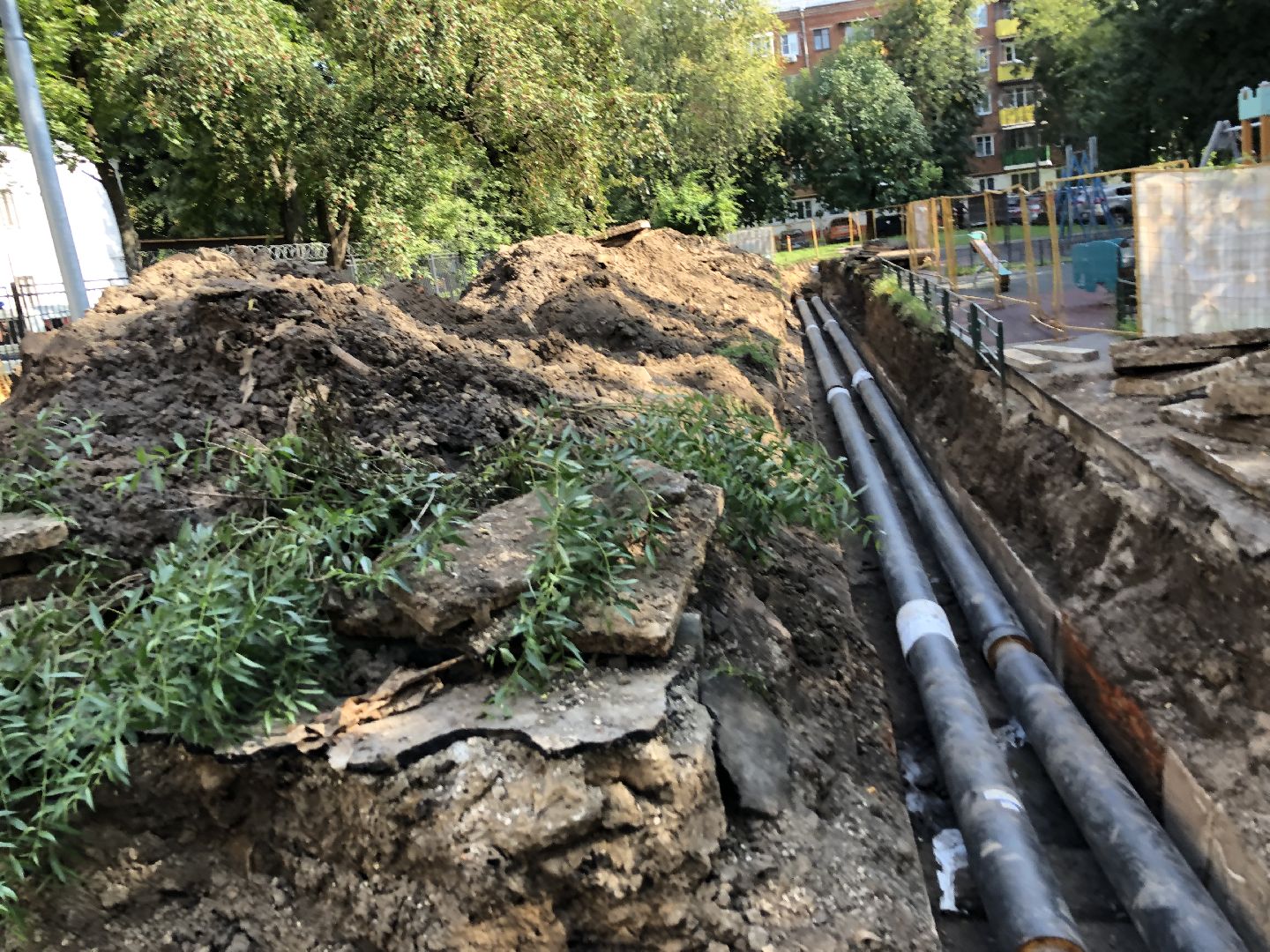 Химки, ремонт, трубы